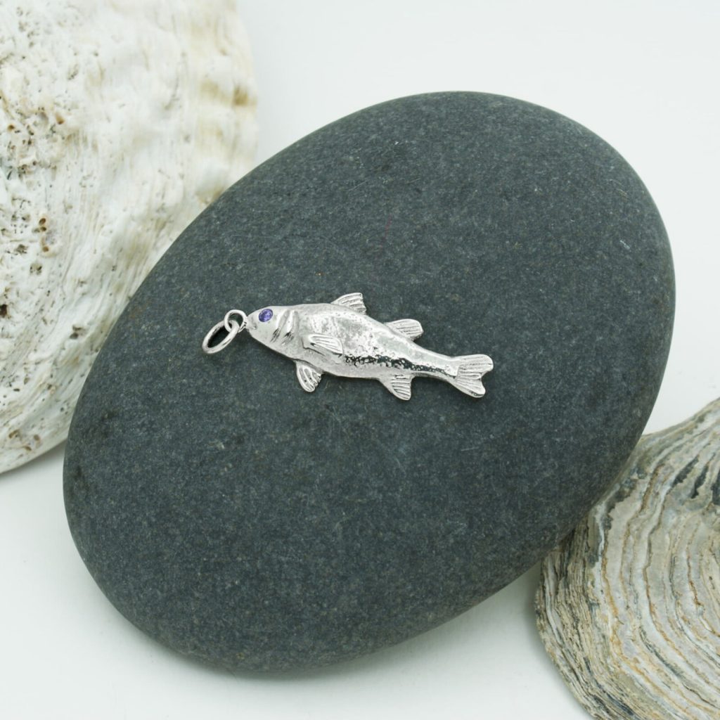 Sea bass pendant