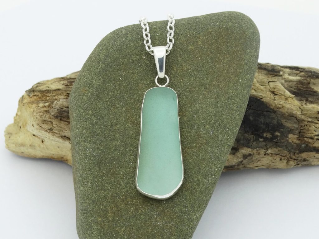 Sea glass pendant