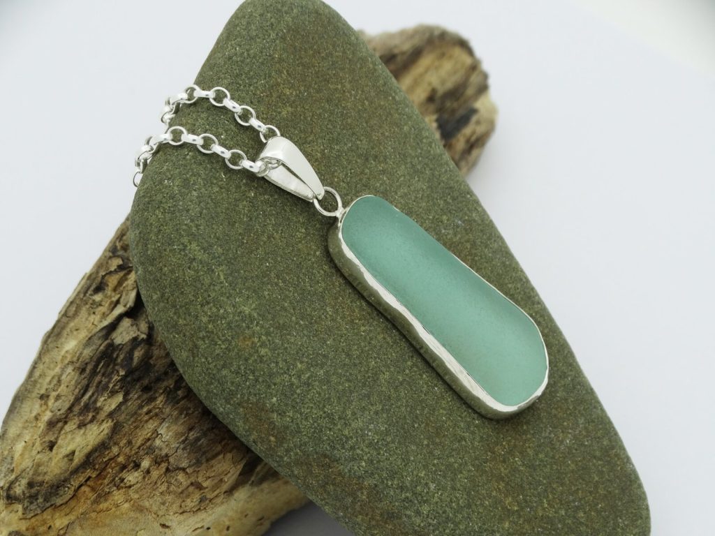 Sea glass pendant
